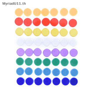 Myriadu เครื่องหมายชิปบิงโก PRO 1.5 ซม. *0.1 ซม. สําหรับการ์ดเกมบิงโก 100 ชิ้น ต่อถุง