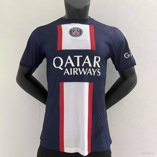 เสื้อกีฬาแขนสั้น ลายทีมชาติฟุตบอล Paris Saint Germain 22-23 ชุดเหย้า คุณภาพสูง