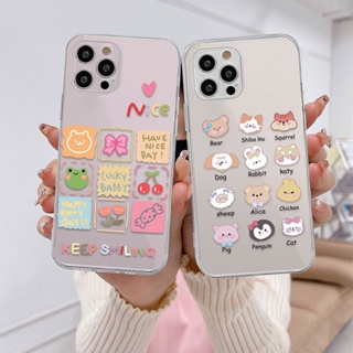 เคสโทรศัพท์มือถือแบบนิ่ม TPU กันกระแทก ลายการ์ตูนหมีน่ารัก สีหวาน สําหรับ VIVO Y21A Y21T Y12S Y12 Y20 V23E Y16 V21 Y15S Y91C Y21 2021 Y30 Y21S Y20S Y12i Y33T Y01 Y91