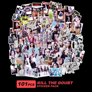 สติกเกอร์ ITZY Album KILL THE DOUBT สําหรับติดตกแต่งโทรศัพท์มือถือ แล็ปท็อป กระเป๋าเดินทาง