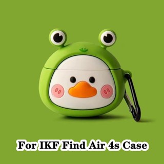 【Trend Front】เคสหูฟัง แบบนิ่ม ลายการ์ตูน สําหรับ IKF Find Air 4s Find Air 4s