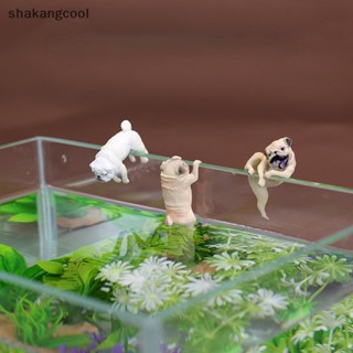 Shakangcool จี้ตุ๊กตาสุนัขปีนเขา PVC สร้างสรรค์ สําหรับตกแต่งตู้ปลา SGL