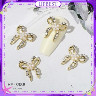 ♕ 10pcs Nail Art Daimond Cat&amp;#39;s Eye Pendant Jewelry Ring Bowknot Pearl 3d 3d Super Flash Nail Accessories Manicure Tool For Nail Shop UPBEST