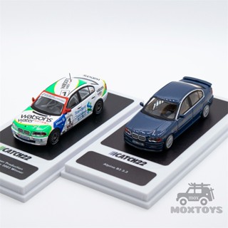 โมเดลรถยนต์ Catch-22 1:64 Alpina B3 3.3 Blue 320i E46 Super Production Macau Guia Race 2003 Winner Duncan Huisman limited500