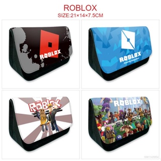 Ere1 Roblox กล่องดินสอ มีซิป ลายการ์ตูนอนิเมะ ความจุขนาดใหญ่ สําหรับนักเรียน