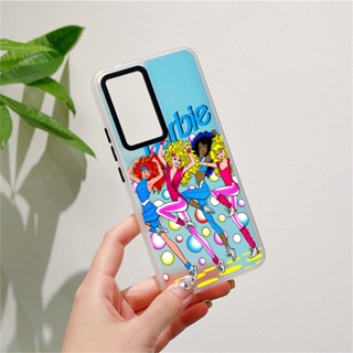 เคสโทรศัพท์มือถือ กันกระแทก ลายบาร์บี้ ไล่โทนสี สําหรับ Samsung S30 23 22 21 20 Ultra Plus A73 72 71 50 30 21 20 10S NOTE20 Ultra M32 23 22 21