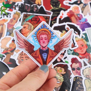 สติกเกอร์ ลาย Good Omens อเนกประสงค์ สําหรับตกแต่งสเก็ตบอร์ด โน้ตบุ๊ก DIY