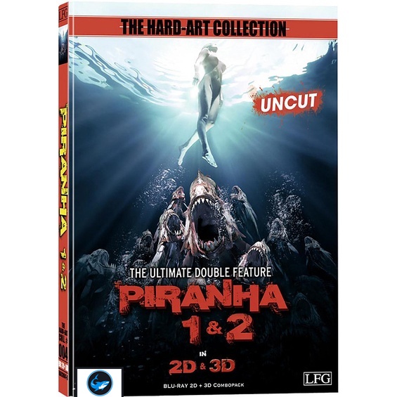 แผ่นดีวีดี หนังใหม่ Piranha ปิรันย่า กัดแหลกแหวกทะลุ ภาค 1-2 DVD Master เสียงไทย (เสียง ไทย /อังกฤษ 