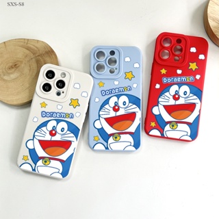 Samsung Galaxy S8 S9 S10 Plus S8+ S9+ S10+ เคสซัมซุง สำหรับ Doraemon เคส เคสโทรศัพท์
