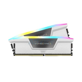 RAM DDR5(5600) 32GB (16GBX2) CORSAIR VENGEANCE RGB WHITE (CMH32GX5M2B5600C36WK)