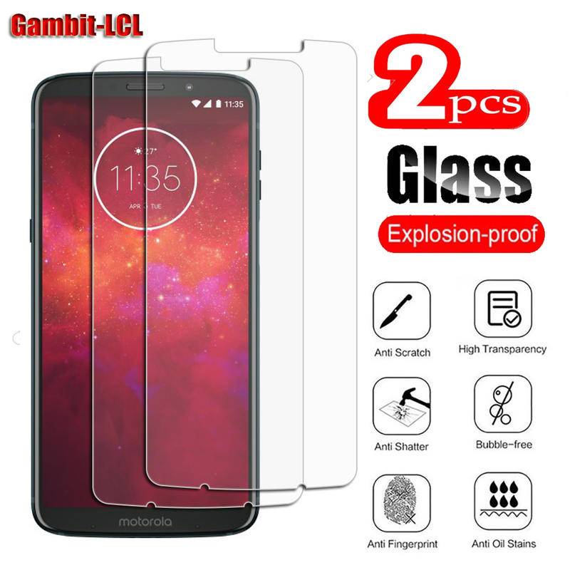 ฟิล์มกระจกนิรภัยกันรอยหน้าจอ กันระเบิด สําหรับ Motorola MOTO Z2 Z Force P30 Z4 Z3 X Play X4 X3 X2 P5