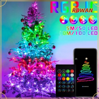 Rowans สายไฟ Led อินฟราเรด กันน้ํา สําหรับตกแต่งปีใหม่