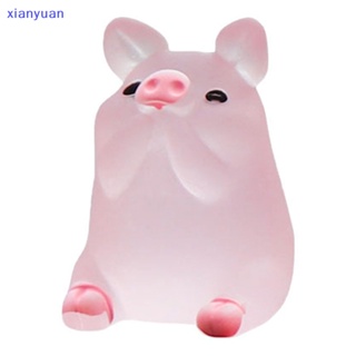 Xianyuan ตุ๊กตาหมูจิ๋ว เครื่องประดับ สําหรับตกแต่งสวน แดชบอร์ดรถยนต์ DIY XY