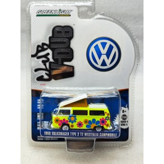 Greenlight แคมป์โมบิล 1:64 1968 Volkswagen T2 Type 2