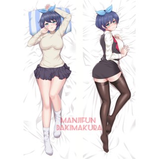 ปลอกหมอน ลายอนิเมะ Rent A Girlfriend Ruka Sarashina Dakimakura ขนาด 50x150 ซม. 238-32 ซม.