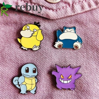 ซื้อซ้ํา เข็มกลัดโปเกม่อน แฟน ของขวัญ กระเป๋านักเรียน ตกแต่ง Psyduck Genger Lapel Pin Metal Pins