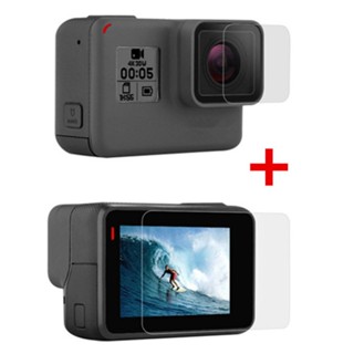 【yunhai】Tempered Film For Gopro Hero 7 6 5 Protector Tempered Screen For Go Pro