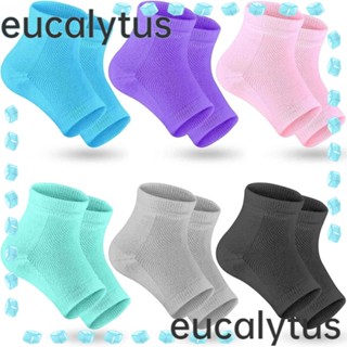 Eucalytus1 ถุงเท้าสปา ขัดส้นเท้าแตก แบบนิ่ม