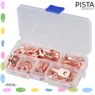 Pista 70 ชิ้น ลวดทองแดง ที่จับแหวน SC สีเงิน ที่จับแบตเตอรี่ ปลายสายเคเบิลแบตเตอรี่