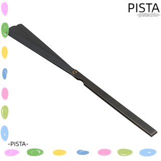 Pista เกจวัดความรู้สึกยาว สเตนเลส 0.02-1.00 มม. 17 ใบมีด ทนทาน สีเงิน สําหรับวัดช่องว่างกีตาร์