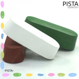 Pista ชุดอุปกรณ์ขัดเงา 3 ออนซ์ 3 ชิ้น สีเขียว ขาว น้ําตาล ละเอียด ปานกลาง หยาบ แว็กซ์โลหะขัดเงา