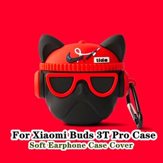 【Case Home】เคสหูฟัง แบบนิ่ม ลายการ์ตูน สําหรับ Xiaomi Buds 3T Pro 3T Pro