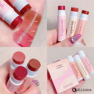 Cappuvini 3 Colour Moisturizing Lipstick Dilute Lip Pattern Vaseline Extreme Essence 【elle20181_th】