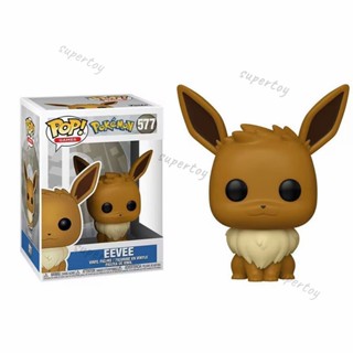 Funko Pop! ฟิกเกอร์ Pokemon - Eevee 577 ของเล่นสําหรับเด็ก