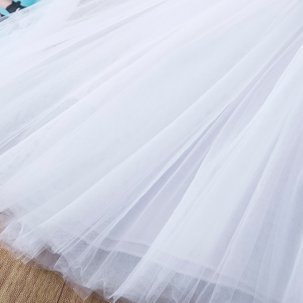 Wfrv ชุดเดรสเจ้าหญิง แขนกุด ปักเลื่อม น่ารัก แฟชั่นฤดูร้อน สําหรับเด็กผู้หญิง ปาร์ตี้วันเกิด - รูปที่ 5