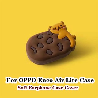 【Trend Front】เคสหูฟัง แบบนิ่ม ลายการ์ตูน สําหรับ OPPO Enco Air Lite