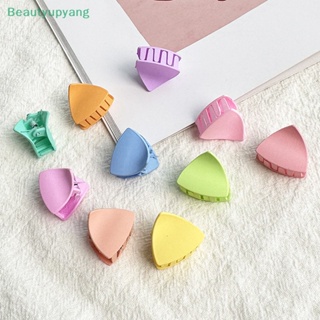 [Beautyupyang] กิ๊บติดผมหางม้า ทรงสามเหลี่ยม ลายหูแมวน่ารัก สําหรับผู้หญิง 10 ชิ้น