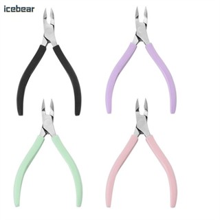 กรรไกรตัดเล็บ Horny Pliers Stainless Steel Manicure Multi-color Nail Clippers To Remove Dead Skin Pliers [icebear]