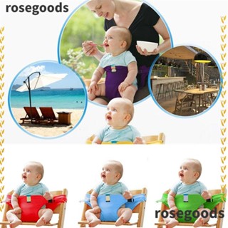 Rosegoods1 สายรัดเก้าอี้รับประทานอาหาร เพื่อความปลอดภัย สําหรับเด็กวัยหัดเดิน