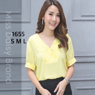 Miss Daisy เสื้อแขนสั้น  No.1655 ผ้าPoly