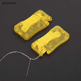 Qetyellow ที่สนเข็มเย็บผ้าอัตโนมัติ อุปกรณ์เสริม สําหรับจักรเย็บผ้า