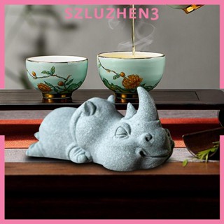 [Szluzhen3] รูปปั้นสัตว์หินน่ารัก ขนาดเล็ก สําหรับห้องนอน บ้าน ออฟฟิศ DIY