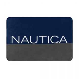 Nautica (2) พรมเช็ดเท้า ผ้าสักหลาด กันลื่น ดูดซับน้ํา แห้งเร็ว 16x24 นิ้ว สําหรับห้องน้ํา พร้อมส่ง