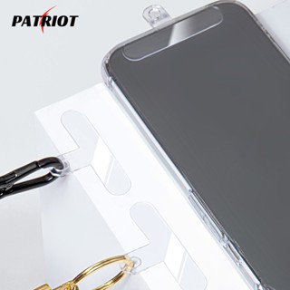 [PATRIO] สายคล้องโทรศัพท์มือถือ TPU แบบใส ป้องกันการสูญหาย ขนาด 51*28 มม.