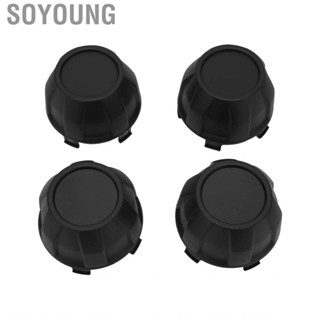 Soyoung Dust Center Hub Cap Covers  Black 11065 1341 Wheel Caps Impact Resistant Durable for Teryx KRX 1000