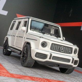 Xinghui 64100 โมเดลรถยนต์จําลอง Mercedes-Benz G63 Huilishengguang AMG off-Road Vehicle Boys 1:32 ของเล่นสําหรับเด็กผู้ชาย