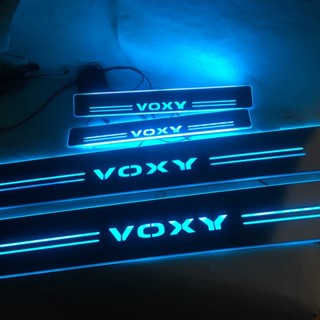 แผ่นกันรอยประตูรถยนต์ led สําหรับ Toyota VOXY