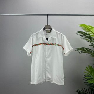 LMEH GU high quality summer New lapel simple casual short-sleeved shirt for men and women