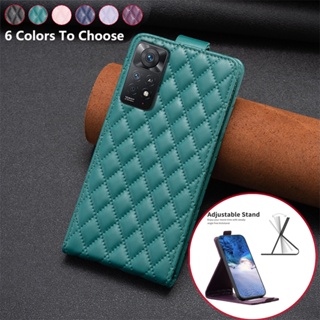 เคสโทรศัพท์มือถือหนัง ฝาพับ กันกระแทก พร้อมช่องใส่บัตร สําหรับ Xiaomi Redmi Note 11 Pro Note 11 11s 10 10s Pro Note11Pro 4G 5G