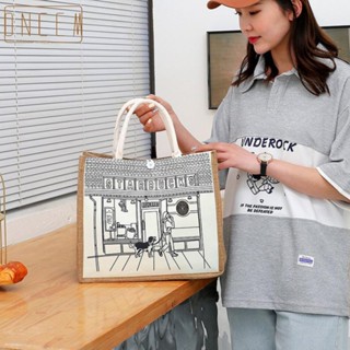 【ONCEMOREAGAIN】Bag Khaki Messenger Bag Shopping Simple Starbucks Tote Versatile Women 1PCS