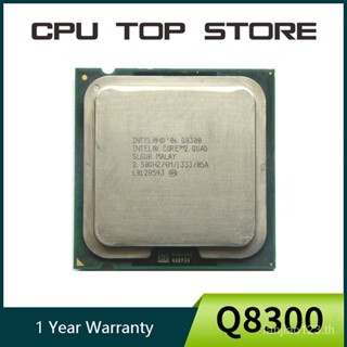 ซ็อกเก็ตโปรเซสเซอร์ 2 Quad Q8300 2.5GHz 4MB 1333MHz 775 cpu