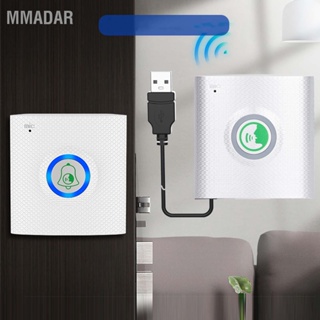 MMADAR 2 Way Voice Intercom Super Long Range Wireless Doorbell Door Bell System หน่วย