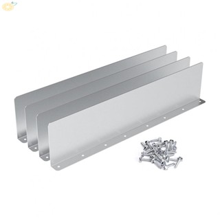 【VARSTR】Valley Splash Guards Downspouts Gutter Guards Silver Used In The Corners