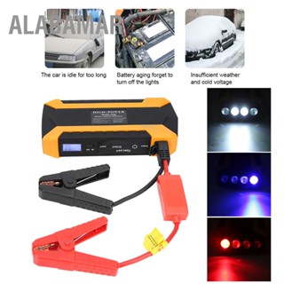 ALABAMAR 12V 20000mAh รถ Jump Starter เครื่องชาร์จแบตสำรองฉุกเฉิน Air เครื่องสูบน้ำ ชุด 110V-240V