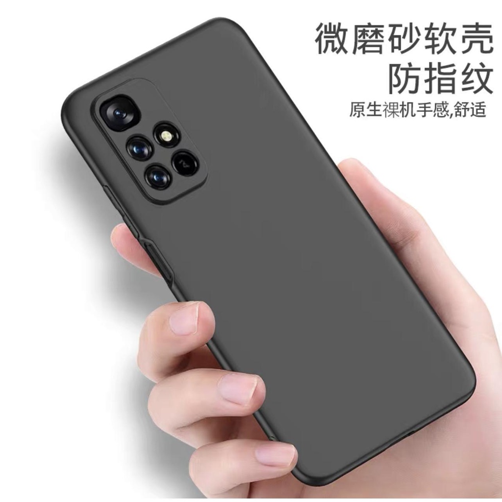 เคส Redmi 10 สำหรับเรดมี่ ซิลิโคนสีดำ กันกระแทก นิ่ม TPU Case