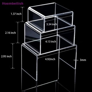 Hoe&gt; ชั้นวางเครื่องประดับ อะคริลิคใส สําหรับโชว์ขนมหวาน เค้ก ฟิกเกอร์